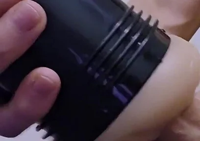 My Step Mom Big Ass Gets Me so Hard I Slide My Big Dick Into Fleshlight Cumming Multiple Times Creampie