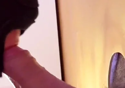 Big Cock Squirt at Gloryhole in Face I Swallow