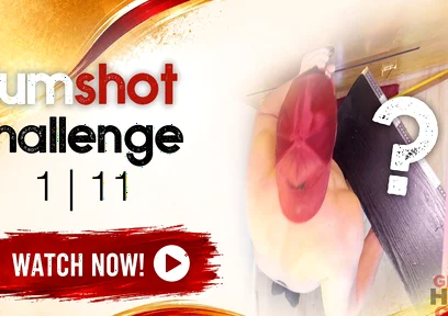 Cumshot Challenge at Gloryhole