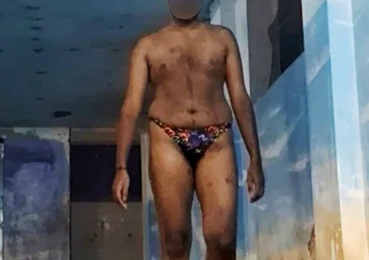 Nude Indian Mallu in Swimming Pool