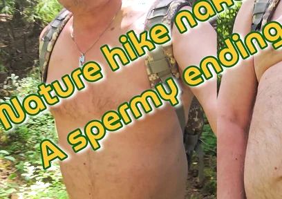Nature Trip Naked, Ends with Sperm