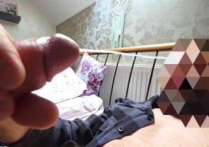 My Big Cock Shooting Fat Load to My Face Part 1