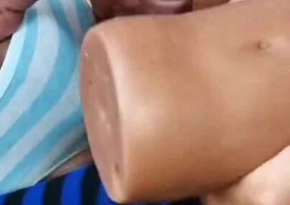 Femboy's Pussy Holes Filled with Cum From Two Huge Cocks