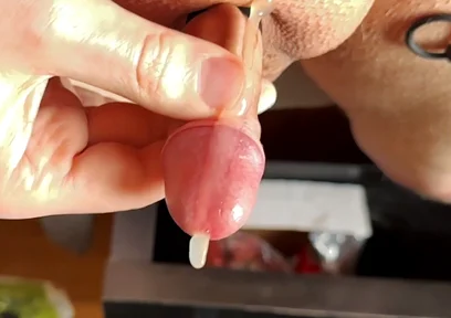 Jerk My Small Foreskin Cock Until It Cums