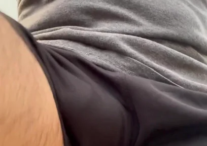 He's Just Showing off His Bulge...