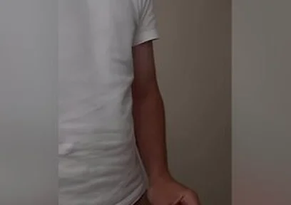Work Had Me Stressed So I Hid In The Bathroom, Pulled Out My Cock, And Stroked It Until I Spilled
