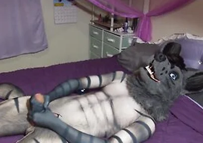 Just A Hyena Boy Pawing