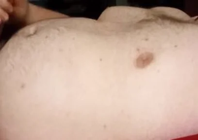 Catching Your Chubby Friend Cumming In The Same Bed