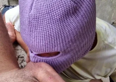 He Fucked a Stranger Hard in an Abandoned Building, Cumming Right in His Ass