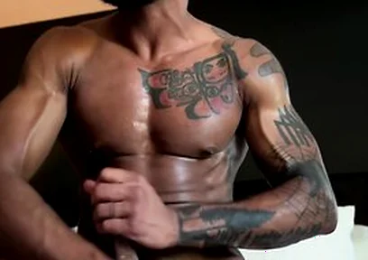 Sweaty Muscle Close-up Full Ending In My Of