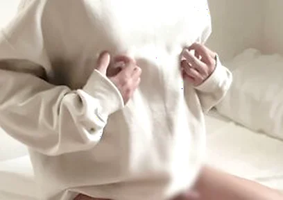 A Sweatshirt Boy Gets A Good Feeling From Early Morning Masturbation