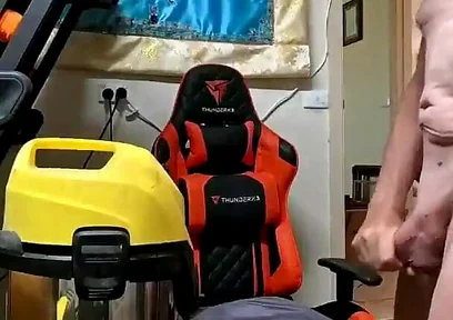 Me Having Fun with the Vacuum