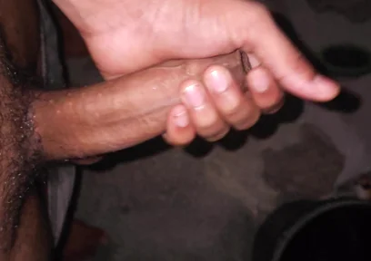 Masturbating in the Bathroom