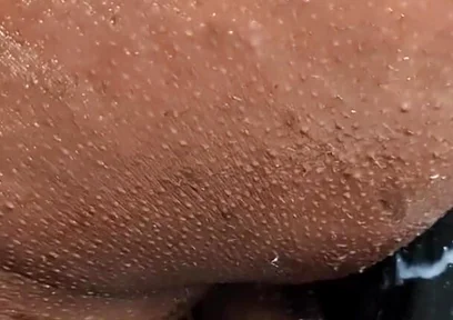 My ass, on the dildo close up