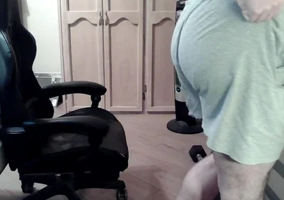 Hot Camboy Works His Legs and Nipples