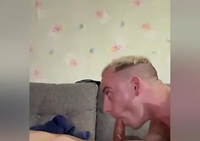 Throat Daddy - Twink Taking A Load Down His Throat From Stepdaddy