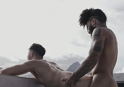 Andy Rodrigues Fucking Markin Wolf In A Rio Rooftop