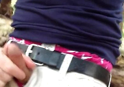 Caught Jerking-off In The Woods. I Found This Video Of Me Jacking Off When Someone Walks Up On Me