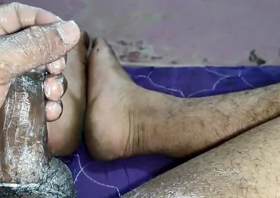 A College Student Caught While Masturbating in His Hostel Room