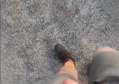 Went for a Walk at the Truck Stop
