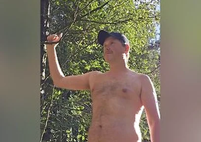 Dude Gets Naked In The English Countryside. He Shows Off His Body & Jerks Off
