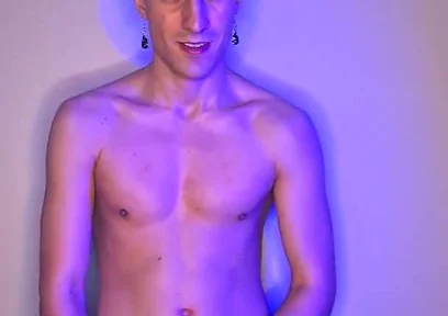 Green-haired Twink Strokes It Standing