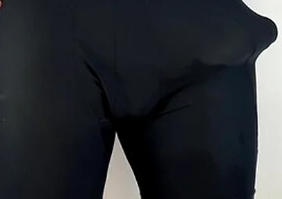 Huge Cock Hands Free Anal Vibrator Cumshot In Tight Pants