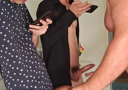 Sexy Rafael with Thomas Fucking Sucking with 2 Dkcks