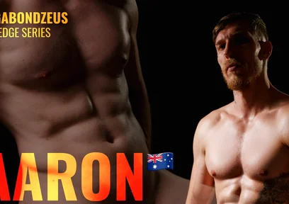 Muscular Aussie Straight Got Edged with Sounding