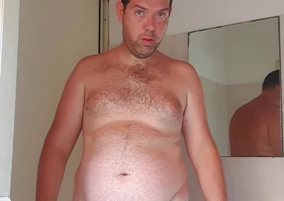 All Naked in a Pubblic Bathroom