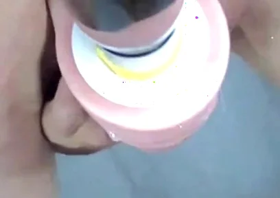 Fuck Machine with Anal Gaping and Self Creampie Pt1