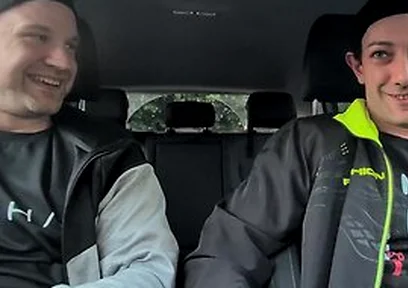 Cum Stained Shirt 3 Risky Car Fun