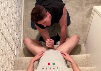 Giving My Stepbrother a Blowjob on His Birthday