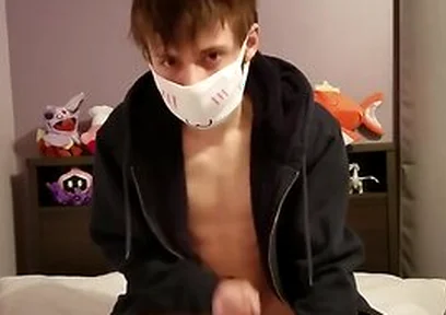 Femboy Riding A Dildo For The First Time