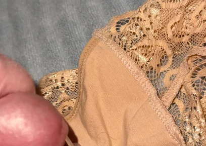 Cum on Wife’s Panties 20