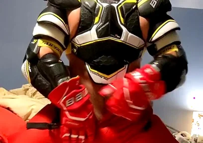 I Really Want Someone to Play in Used Hockey Gear with