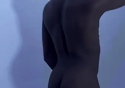 Wanking My Self While He Positioned His Ass for Me