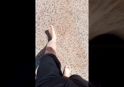 Jon Arteen Is a Naughty Boy Scout Who Walks Barefoot in the Street Outside for You Fans of Bare Feet