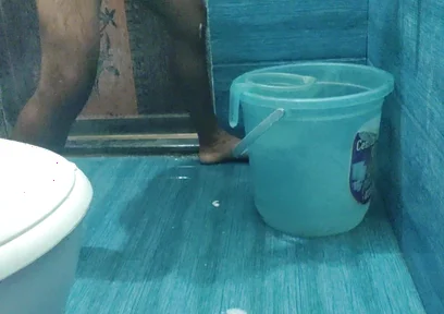 Inside the Bathroom, Amit Remembered His stepsister and Fucked Her in Her Small Hole.
