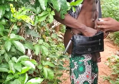 Outdoor Sucking and Wanking