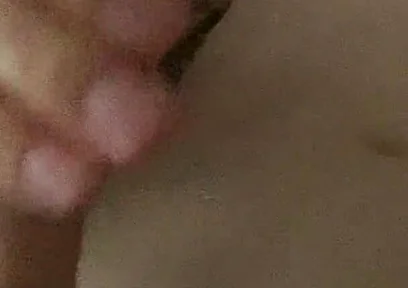 Twink Jerks off in His Bed and Cum on His Stomach