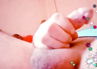 White Man's Ass and Milky Cock