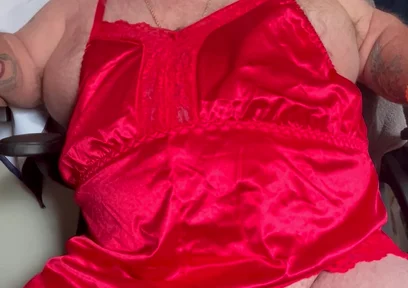 Mark Fletcher Wearing New Lingerie Jerking My Cock