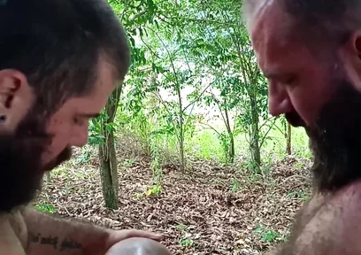 Two Stepbrothers Outdoor Hookup
