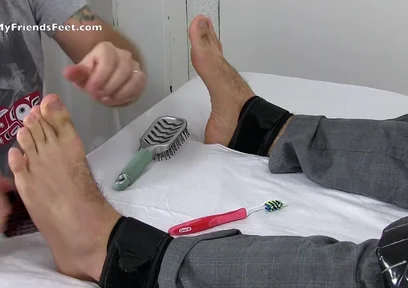 Ricky Larkin Tied & Tickled