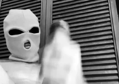 Masked BBC with Glasses and Balaclava Stroking Thick Uncut Black Cock Until Juicy Massive Cumshot Black20one