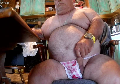 Mark Fletcher Wearing Sexy Panties Edging My Cock and Eating My Cum
