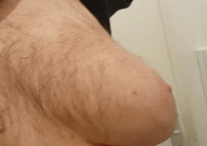 Chubby at Urinal From Work