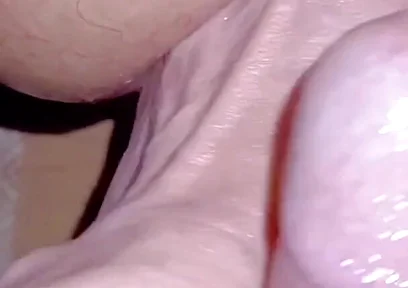 Playing with His Open Ass