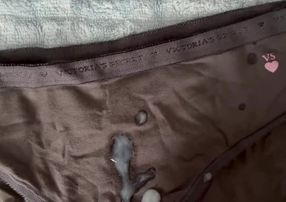 Cum on Wife’s Panties 20